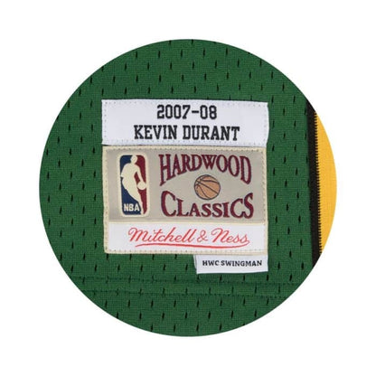 Kevin Durant Seattle SuperSonics 2007-08 Hardwood Classic Mitchell & Ness Green Road Swingman Jersey - Pro League Sports Collectibles Inc.