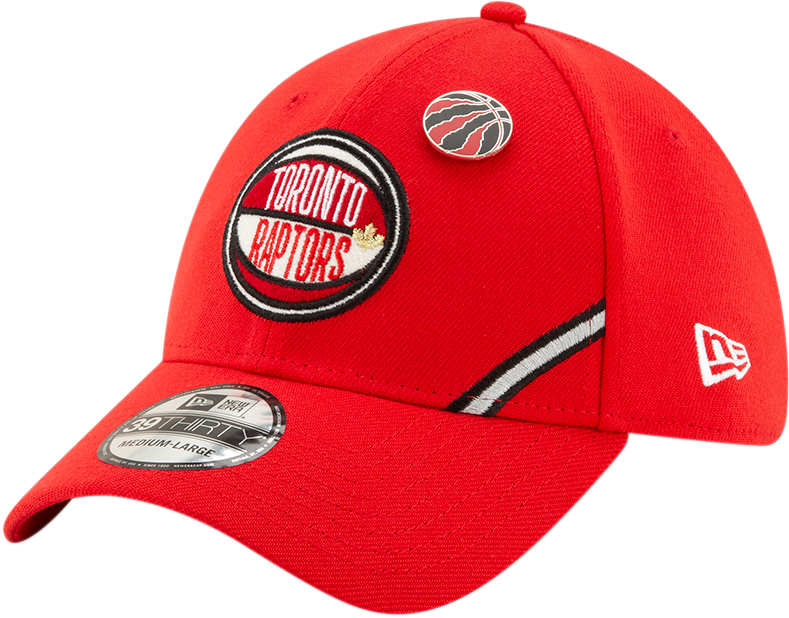 Toronto Raptors Red New Era 2019 NBA Draft 39Thirty Hat - Pro League Sports Collectibles Inc.