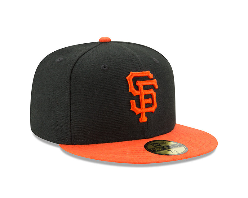 San Francisco Giants New Era Black/Orange Authentic Collection On-Field Alt 59FIFTY Fitted Hat - Pro League Sports Collectibles Inc.