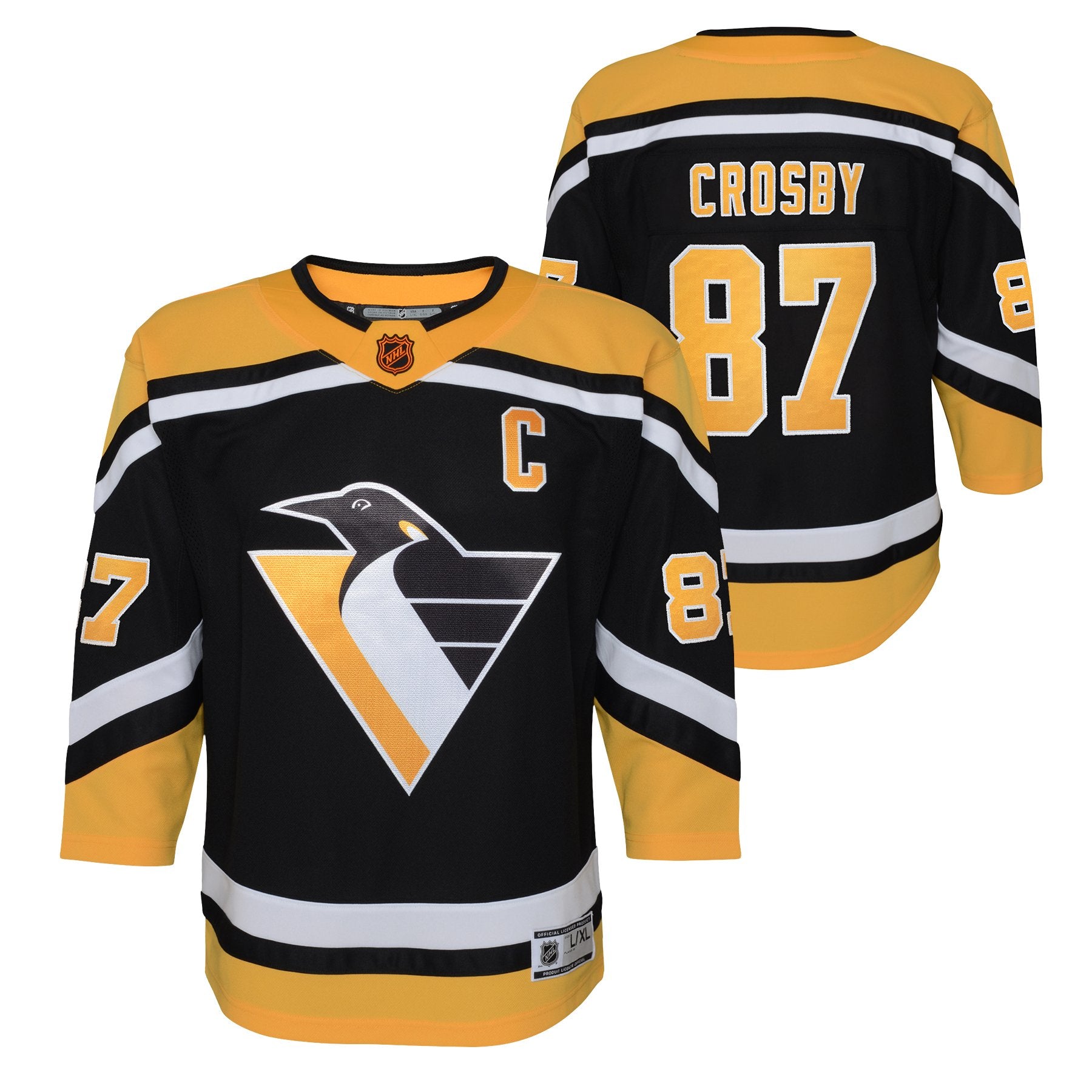 Pittsburgh Penguins Team Issue Crew Long Sleeve T-Shirt