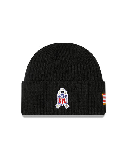 Minnesota Vikings New Era Salute To Service 2022 Sport Cuffed Knit Hat - Pro League Sports Collectibles Inc.