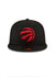 Youth Toronto Raptors Black New Era 59FIFTY Fitted Hat