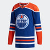 Edmonton Oilers Adidas Home - Primegreen Authentic Pro Blank Jersey - Royal - Pro League Sports Collectibles Inc.