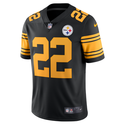 Najee Harris Pittsburgh Steelers Nike Alternate Rush 2021 NFL Draft First Round Pick Limited Jersey - Pro League Sports Collectibles Inc.