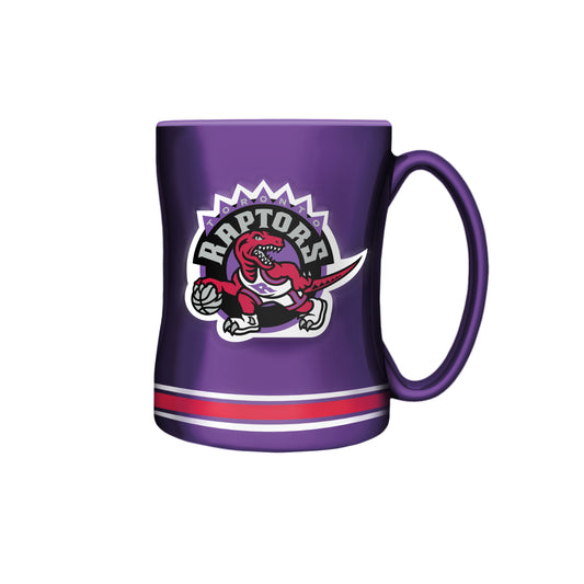 Toronto Raptors Hardwood Classic 14oz Sculpted Mug - Pro League Sports Collectibles Inc.