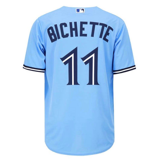 Youth Bo Bichette #11 Toronto Blue Jays Nike Powder Blue Horizon Alternate Replica Team Jersey - Pro League Sports Collectibles Inc.