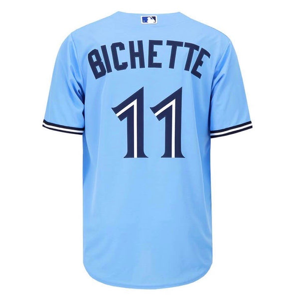 Infant Toronto Blue Jays Bo Bichette #11 Nike Horizon Blue Replica Tea -  Pro League Sports Collectibles Inc.
