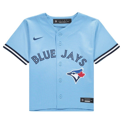 Toddler Toronto Blue Jays Nike Powder Blue Horizon Alternate 2020 Replica Team Jersey - Pro League Sports Collectibles Inc.