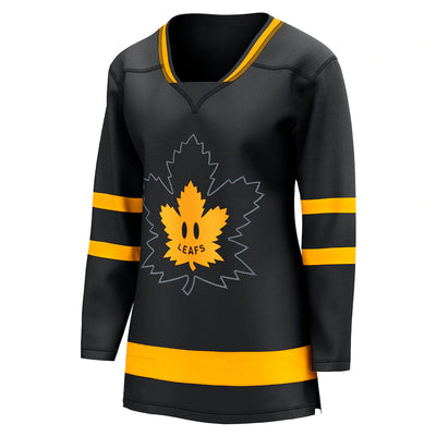 Women's Toronto Maple Leafs Mitchell Marner #16 Fanatics Branded Black - Alternate Premier Breakaway Reversible Jersey - Flip - Pro League Sports Collectibles Inc.