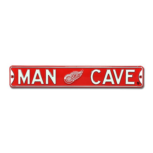 Red Wings Bulletin Man Cave Sign - Pro League Sports Collectibles Inc.