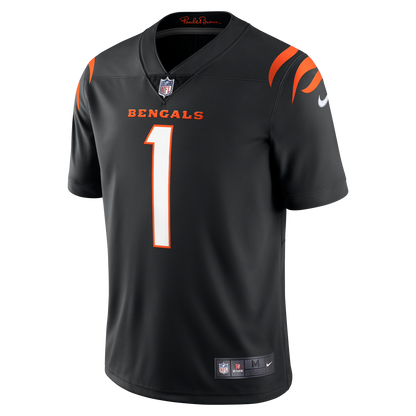 Ja'Marr Chase 2021 NFL Draft First Round Pick Cincinnati Bengals Nike Black Limited Jersey - Pro League Sports Collectibles Inc.