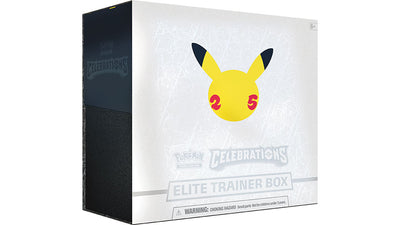 Pokémon TCG: Celebrations Elite Trainer Box - Pro League Sports Collectibles Inc.