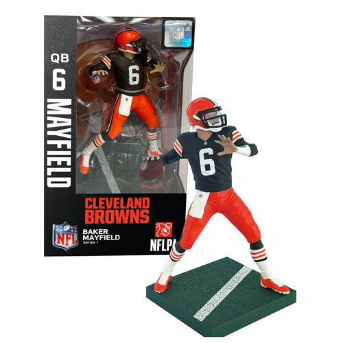 Baker Mayfield #6 Cleveland Browns NFL Series 1 Import Dragon 6" Figure - Pro League Sports Collectibles Inc.