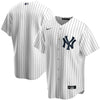 New York Yankees Nike White Pinstripe Home Replica Team Jersey - Pro League Sports Collectibles Inc.