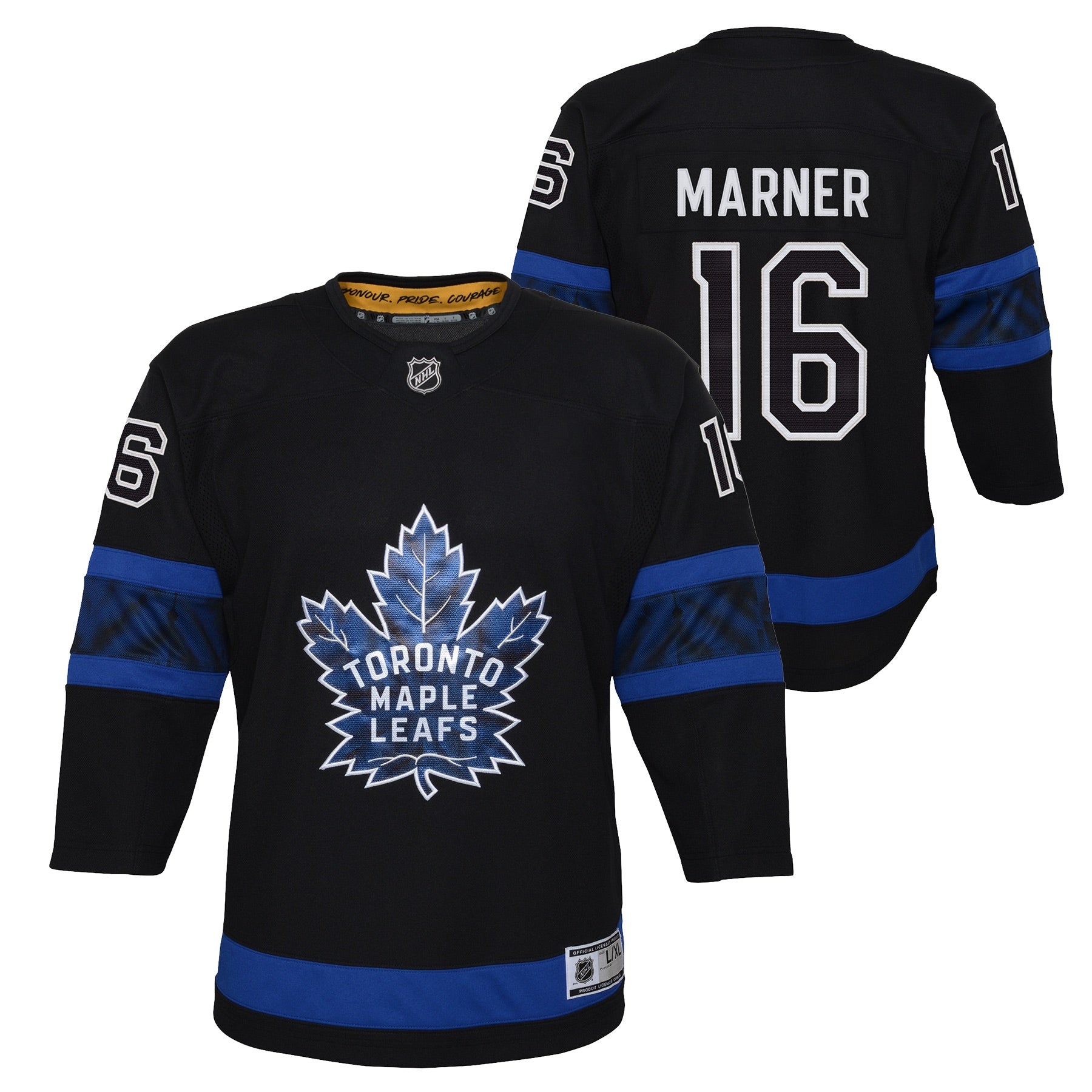 Youth Toronto Maple Leafs Mitchell Marner #16 Alternate Premier Reversible Player Jersey - Flip - Pro League Sports Collectibles Inc.