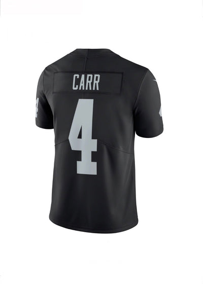 Derek Carr Oakland Raiders Black Nike Limited Jersey - Pro League Sports Collectibles Inc.