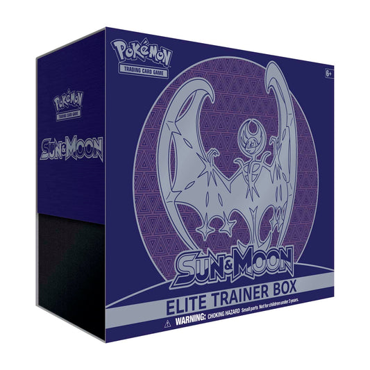 Pokémon TCG: Sun & Moon Elite Trainer Box (Lunala) - Pro League Sports Collectibles Inc.