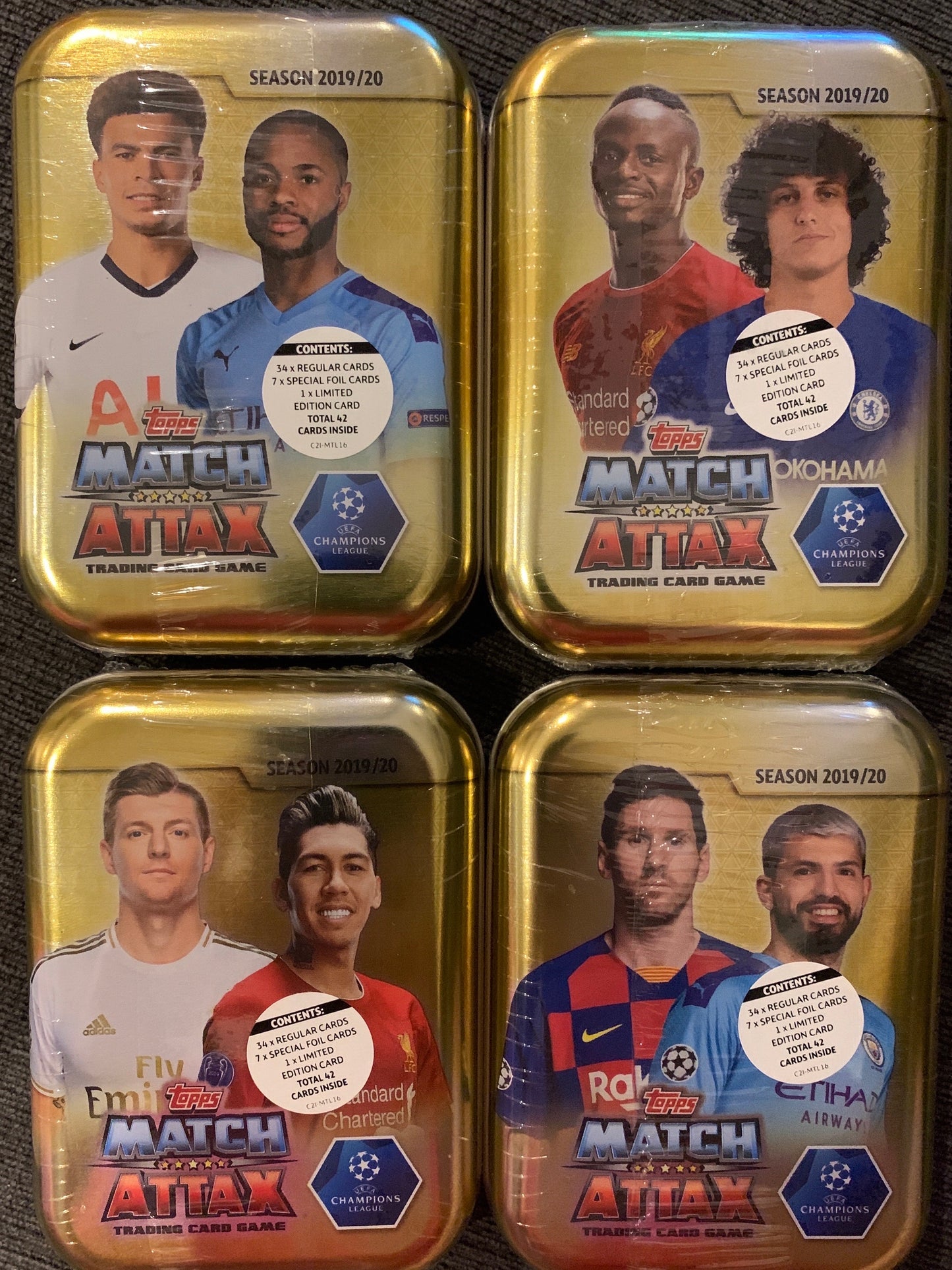 Topps Champions League Match Attax 2019/20 Mini - Tin - Pro League Sports Collectibles Inc.