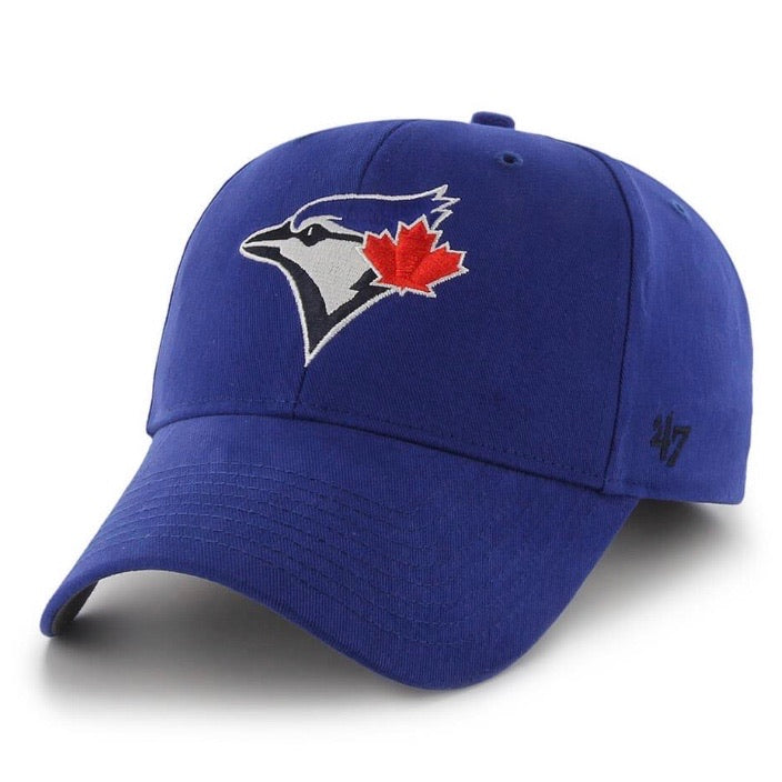 Toronto Blue Jays Royal 47 Brand MVP Bullpen Basic Adjustable Hat - Pro League Sports Collectibles Inc.