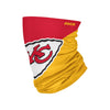 Kansas City Chiefs Big Logo FOCO NFL Face Mask Gaiter Scarf - Pro League Sports Collectibles Inc.
