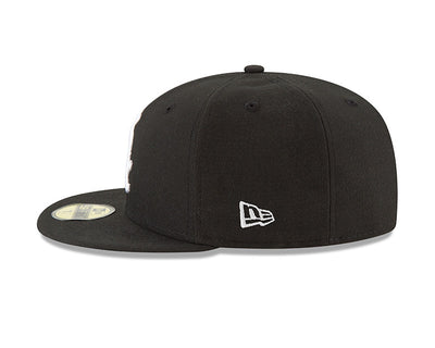 Chicago White Sox New Era Black Authentic Collection On-Field Home 59FIFTY Fitted Hat - Pro League Sports Collectibles Inc.