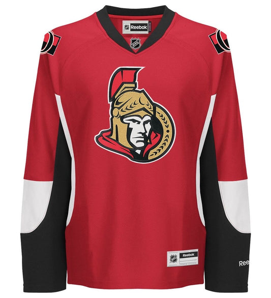 Ottawa Senators Home Replica Reebok Red Jersey - Pro League Sports Collectibles Inc.