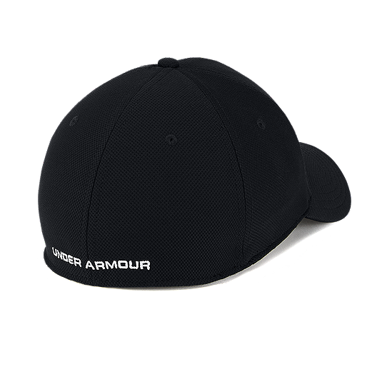 Under Armour Men's Blitzing 3.0 Stretch Fit Hat - Black White - Pro League Sports Collectibles Inc.