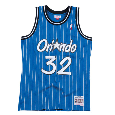 Shaquille O'Neal #32 Orlando Magic Mitchell & Ness Road 1994-95 Hardwood Classic Swingman Jersey - Pro League Sports Collectibles Inc.