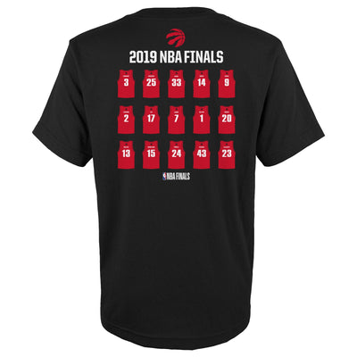 Child Toronto Raptors Black Roster T-Shirt - Pro League Sports Collectibles Inc.
