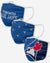 Youth Toronto Blue Jays  FOCO MLB Face Mask Covers 3 Pack