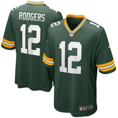 Men's Green Bay Packers Aaron Rodgers Nike Green NFL 100 Vapor Limited  Jersey