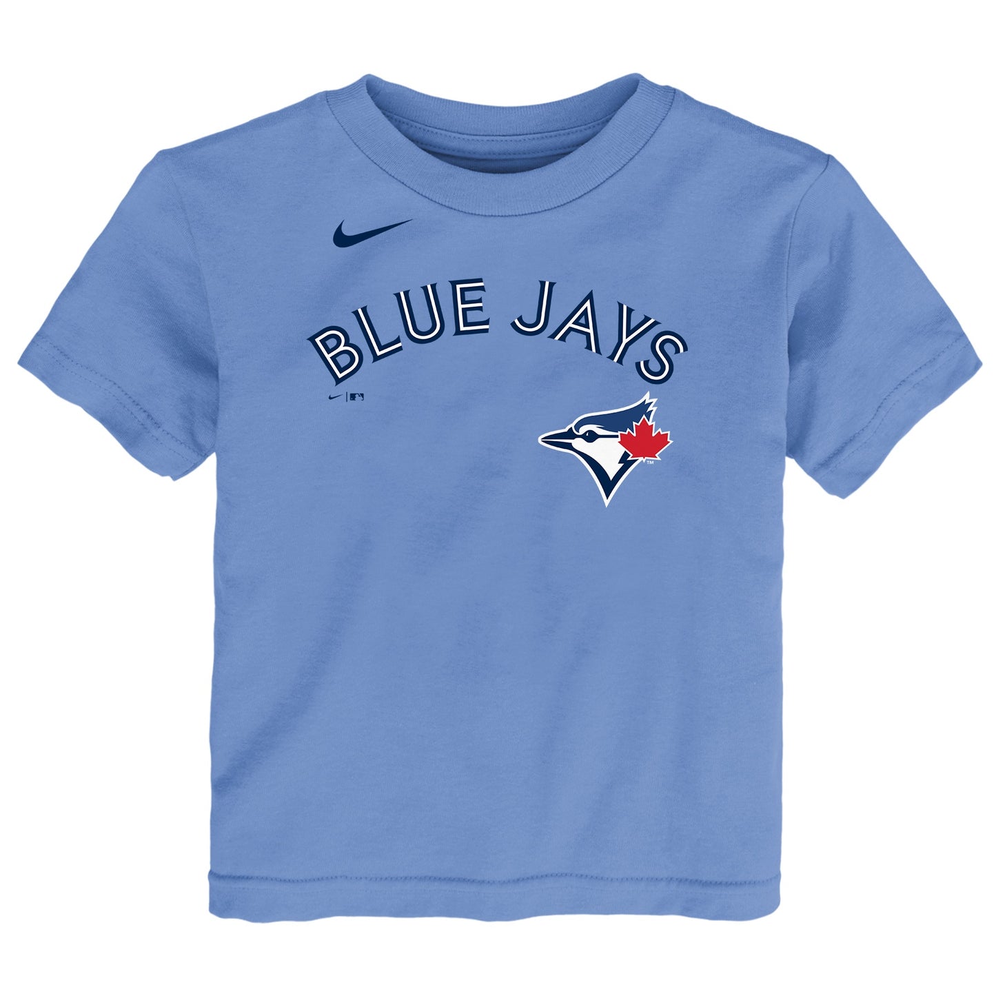 Child Toronto Blue Jays Bo Bichette #11 Nike Powder Blue Horizon Name & Number T-Shirt - Pro League Sports Collectibles Inc.