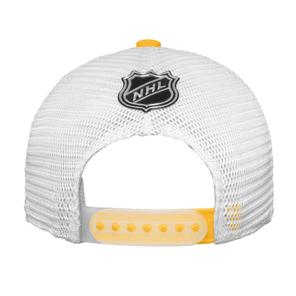 Youth Boston Bruins Fanatics Branded 2022 NHL Draft Authentic Pro On Stage Trucker Adjustable Hat - Pro League Sports Collectibles Inc.