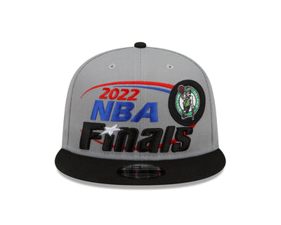 Boston Celtics 2022 Eastern Conference Champions -New Era Locker Room 9FIFTY Snapback Adjustable Hat - Pro League Sports Collectibles Inc.