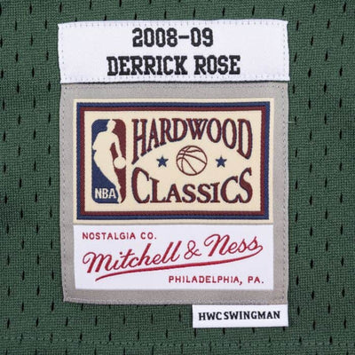 Derrick Rose #1 Chicago Bulls Mitchell & Ness 2008-09 Hardwood Classic Swingman Away Jersey - Pro League Sports Collectibles Inc.