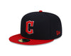 Cleveland Guardians New Era Navy Authentic Collection On-Field Home 59FIFTY Fitted Hat - Pro League Sports Collectibles Inc.