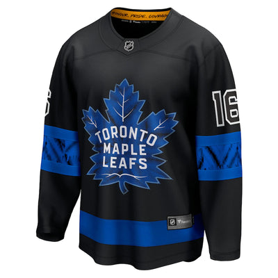 Toronto Maple Leafs Mitchell Marner #16 Fanatics Branded Black - Alternate Premier Breakaway Reversible Player Jersey - Flip - Pro League Sports Collectibles Inc.