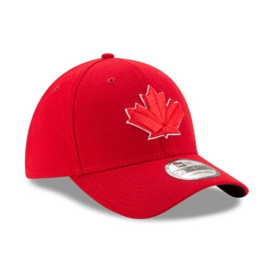 Toronto Blue Jays New Era Red Alt 2 Classic - 39THIRTY Flex Hat - Pro League Sports Collectibles Inc.