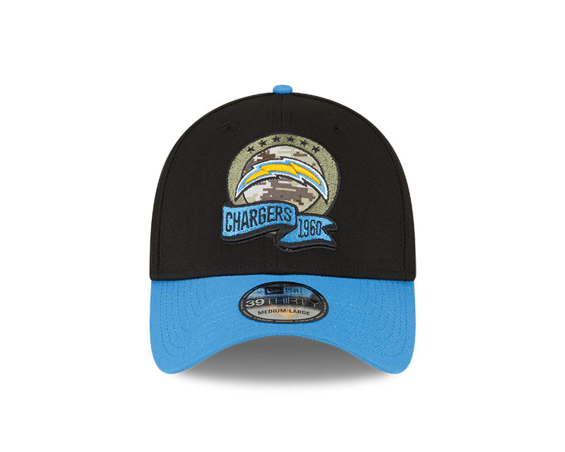 Los Angeles Chargers New Era 2022 Salute To Service - 39THIRTY Flex Hat - Pro League Sports Collectibles Inc.