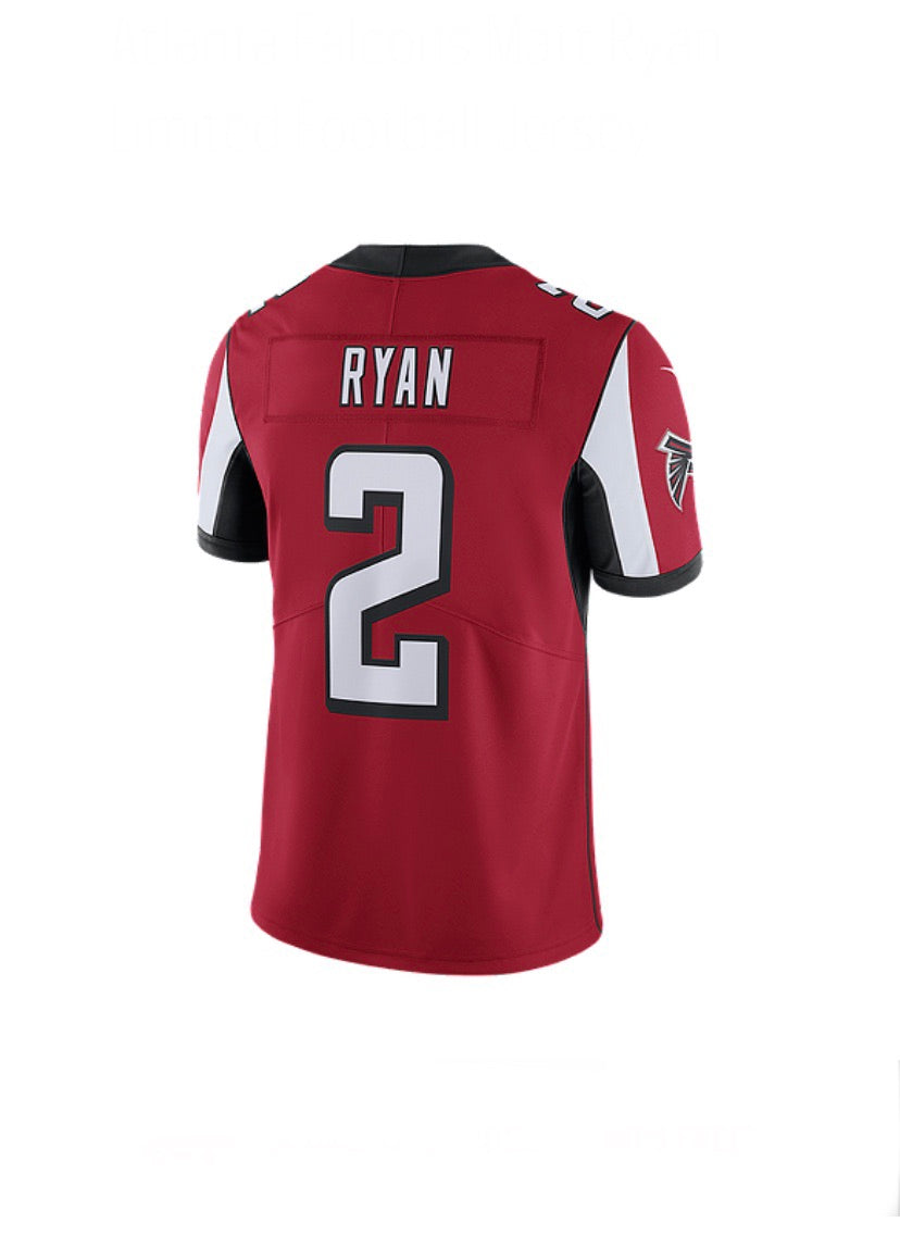 Matt Ryan Atlanta Falcons Red Nike Limited Jersey - Pro League Sports Collectibles Inc.