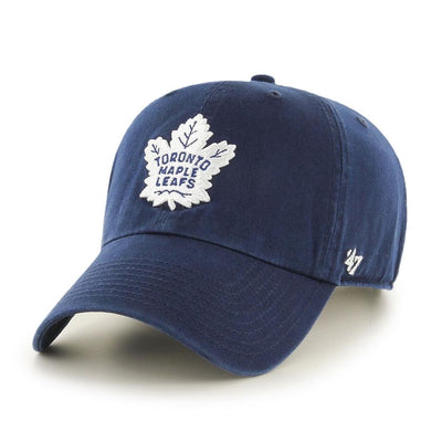 Toronto Maple Leafs Navy Clean Up '47 Brand Adjustable Hat - Pro League Sports Collectibles Inc.