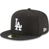 Los Angeles Dodgers New Era 59FIFTY Fitted Hat - Black - Pro League Sports Collectibles Inc.