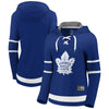 Women’s Toronto Maple Leafs Fanatics Breakout Raglan Lace Up Hoodie - Pro League Sports Collectibles Inc.