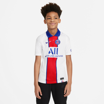 Youth Paris Saint-Germain FC Nike 2020-21 Stadium Away Jersey - Pro League Sports Collectibles Inc.