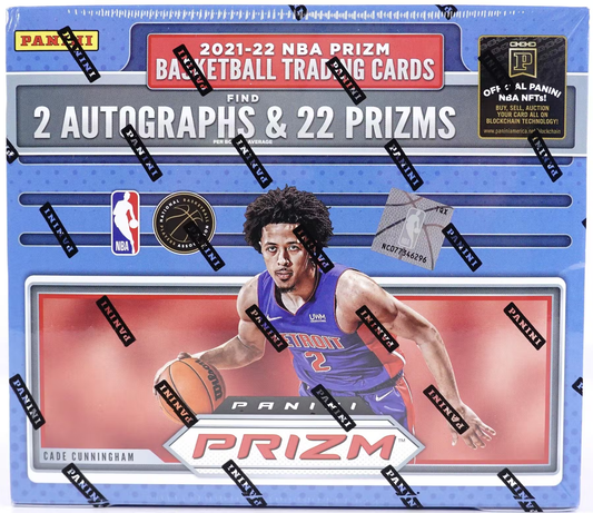 2021-22 Panini Prizm Basketball Hobby - 12 Packs = 1 sealed Box - Pro League Sports Collectibles Inc.