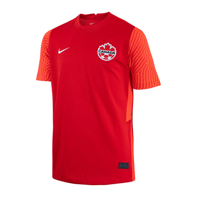 Canada Soccer Stadium Red Nike Jersey - Pro League Sports Collectibles Inc.