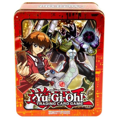 Yu-Gi-Oh! 2018 Mega Yusei Tin Trading Cards - Pro League Sports Collectibles Inc.