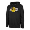 Los Angeles Lakers 47 Brand Imprint Black Hoodie - Pro League Sports Collectibles Inc.