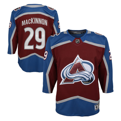 Youth Colorado Avalanche Nathan MacKinnon Home Replica Jersey - Pro League Sports Collectibles Inc.