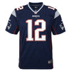 Youth Tom Brady #12 Navy New England Patriots Nike - Game Jersey - Pro League Sports Collectibles Inc.